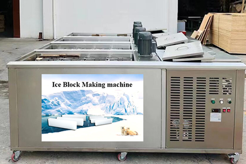 Ice block machine